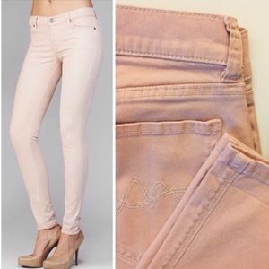 NY&Co. Pink Skinny Jeans 26x30